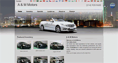 Desktop Screenshot of anmmotors.com